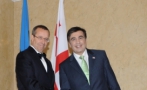 Президент Ильвес встретился с главой Грузии Михаилом Саакашвили