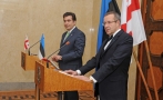 Президент Ильвес встретился с главой Грузии Михаилом Саакашвили