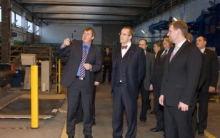 Visiting Southern Estonia's leading metal industry company Metec.