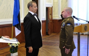 Toomas Leets – member of the Defence Forces, senior warrant officer.
Military Order of the Cross of the Eagle, Gold cross.
