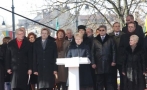 Leedu president Dalia Grybauskaite võtab vastu president Toomas Hendrik Ilvese.