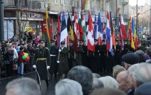 Leedu rahvusliku iseseisvuse taastamise 20. aastapäeva tähistamine Vilniuses.