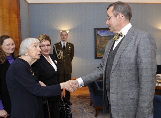 Meeting with Lyudmila Alexeyeva.