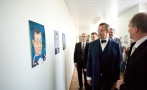 President Ilves visits the factory of Hallik Ltd in Tapa.