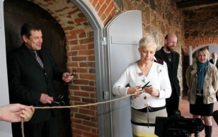 Evelin Ilves opened bakery museum in Olustvere