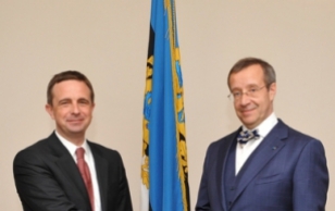 Встреча с министром иностранных дел Латвии Айвисом Ронисом
