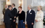 Soome presidendi riigivisiit, riiklik õhtusöök.