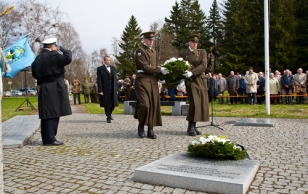 Memorial event for those who died during WW II