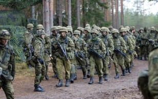 Estonian Defence Forces' annual exercise Kevadtorm (Spring Storm)