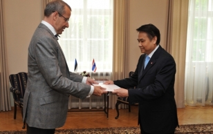 Ambassador of the Kingdom of Thailand, Mr. Thanarat Thanaputti.