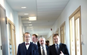 President visited Eesti Raudtee (Estonian Railways).