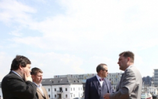 President visited Tallinna Sadam (Port of Tallinn).