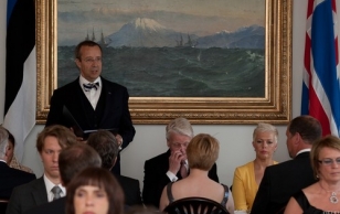 Speech by President Ilves at the state dinner.