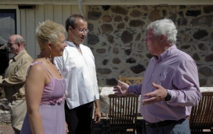 Ambassadors visiting Ärma Farm
