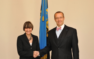 Встреча с министром иностранных дел Швейцарии Мишелин Калми-Рей
