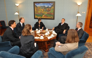 Meeting with the Foreign Minister of the Swiss Confederation Micheline Calmy-Rey