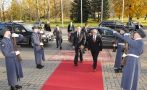 President Ilves met with the Latvian Prime Minister