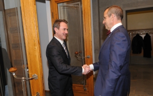 Встреча с министром иностранных дел Латвии