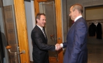 Meeting with Latvian Minister of Foreign Affairs, Mr. Ģirts Valdis Kristovskis