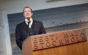 President Ilves külastas Stockholmis asuvat Eesti Maja.