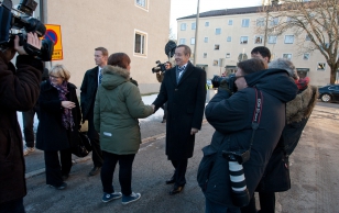 President Ilves külastas sünnikodu Vällingbys.