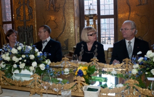 Reception at the Stockholm City Hall.