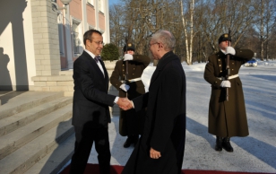 President Toomas Hendrik Ilvese kohtumine Euroopa Liidu ülemkogu eesistuja Herman Van Rompuy'ga