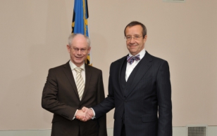 President Toomas Hendrik Ilves' meeting with the President of the European Council Herman Van Rompuy
