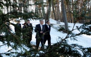 President Toomas Hendrik Ilvese kohtumine Läti riigipea Valdis Zatlersiga