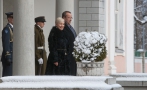 Arrival of the President of the Republic of Poland and First Lady Anna Komorowska at Kadriorg