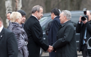 Evelin Ilves, president Toomas Hendrik Ilves ja Kasahstani riigipea Nursultan Nazarbajev