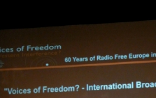 Raadio Vaba Euroopa 60. aastapäevale pühendatud konverentsi paneeldiskussioon Münchenis