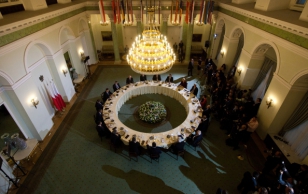 Tööõhtusöök presidentide Komarowski ja Obama juhtimisel
