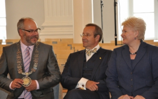 Kahe riigi presidendid viibisid ka Tartu Ülikooli ühel lõpuaktusel
