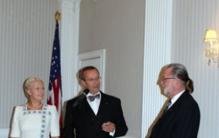 President Toomas Hendrik Ilvese vastuvõtt New Yorgi Eesti Majas