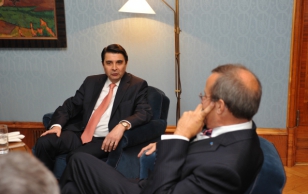 Vergniaud Elyseu Filho, Ambassador of the Federative Republic of Brazil and the President, Toomas Hendrik Ilves