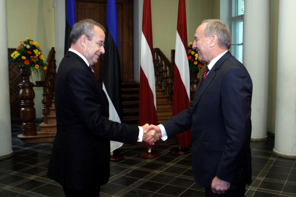 Eesti ja Läti presidendi kahepoolne kohtumine