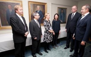 Kohtumine Soome parlamendi spiikri ja fraktsioonide esimeestega