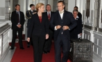 Taani peaminister Helle Thorning-Schmidt ja president Toomas Hendrik Ilves