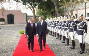 Portugali president Aníbal Cavaco Silva ja president Toomas Hendrik Ilves