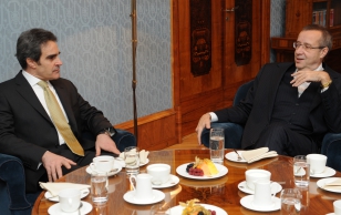 Argentina suursaadik Roberto Daniel Pierini ja president Toomas Hendrik Ilves