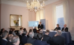 President Ilves esines rahvusvaheliste ja Euroopa asjade instituudi (IIEA) konverentsil küberjulgeolekualase ettekandega