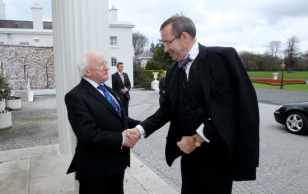 Kohtumine Iiri presidendi Michael Higginsiga