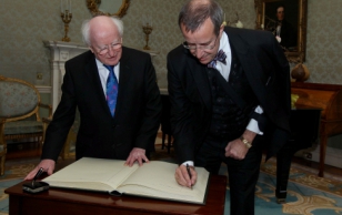 Kohtumine Iiri presidendi Michael Higginsiga