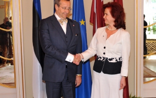 Kohtumine Läti parlamendi spiikri Solvita Āboltiņaga
