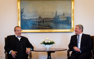 President Toomas Hendrik Ilvese kohtumine Saksamaa Liitvabariigi presidendi Joachim Gauck'iga
