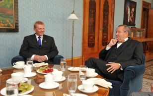 Taani Kuningriigi suursaadik Søren Kelstrup ja president Toomas Hendrik Ilves