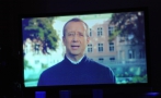 President Toomas  Hendrik Ilvese videotervitus Eesti aasta ettevõtlusauhindade galal