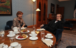 Bosnia ja Hertsegoviina suursaadik Jadranka Kalmeta ja president Toomas Hendrik Ilves