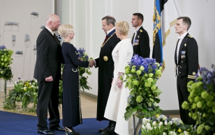 Euroopa Parlamendi saadik Kristiina Ojuland ja härra Raimo Kägu